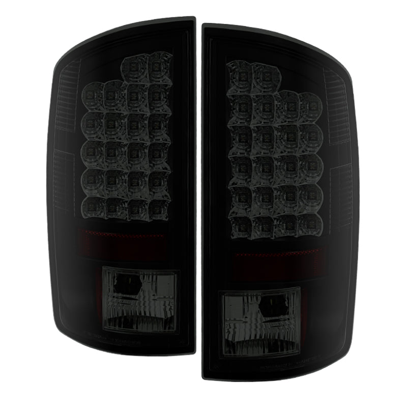 Spyder Dodge Ram 07-08 1500/Ram 07-09 2500/3500 LED Tail Lights Black Smoke ALT-YD-DRAM06-LED-BSM Tail Lights SPYDER