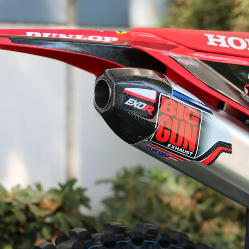 Big Gun 21-23 Honda CRF 450R EVO R MX Full Exhaust Powersports Exhausts Big Gun