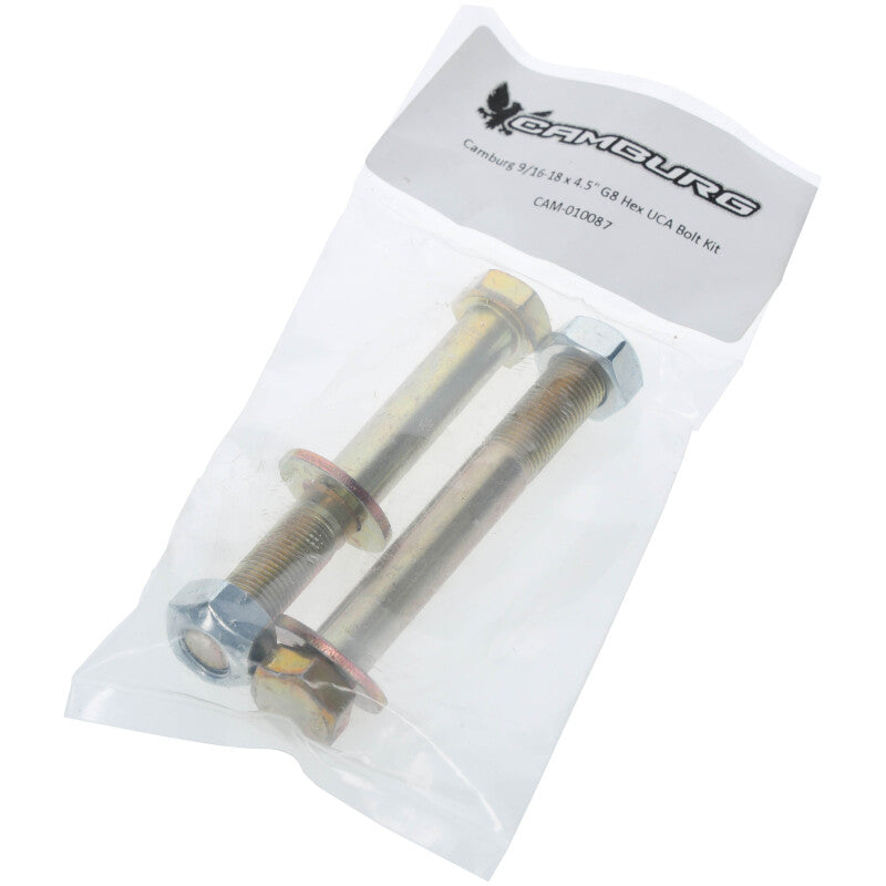Camburg 9/16-18 x 4.5in. G8 Hex UCA Bolt Kit Hardware Kits - Other Camburg