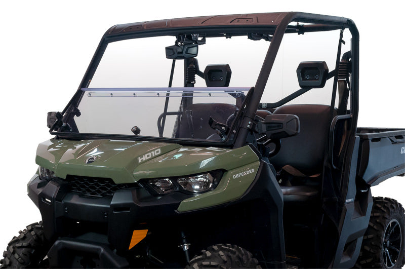 Seizmik 16-23 Can Am Defender HD5-HD10/MAX/XT/PRO Windshield Folding UV1S Poly Windshields Seizmik