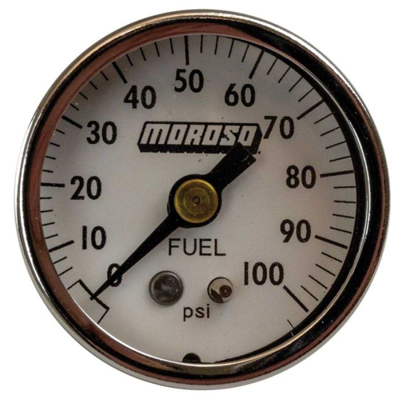 Moroso Fuel Pressure Gauge - 0-100psi Gauges Moroso