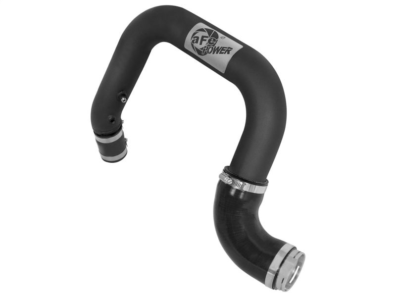 aFe BladeRunner 2.5in Black IC Tube Hot Side w/ Coupling & Clamp Kit 2016 GM Colorado/Canyon 2.8L Intercoolers aFe