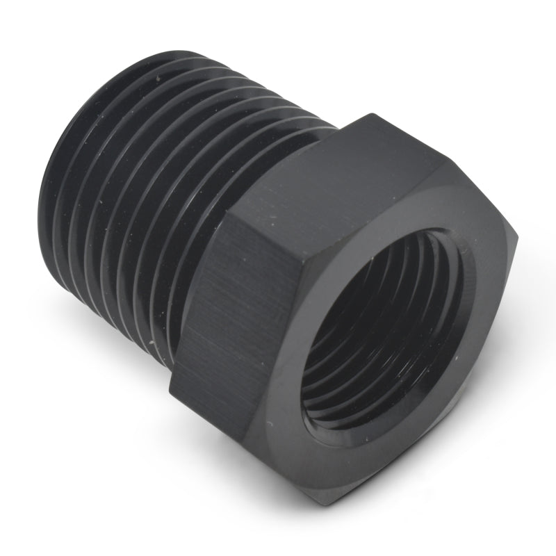 Russell Performance 3/8in Male to 1/4in Female Pipe Bushing Reducer (Black) Fittings Russell
