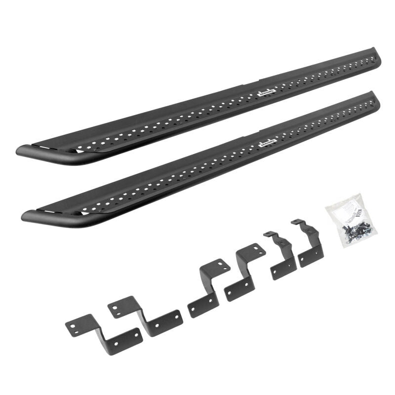 Go Rhino 2025 Toyota 4Runner Dominator Xtreme DSS SideSteps & Brackets Complete Kit Side Steps Go Rhino