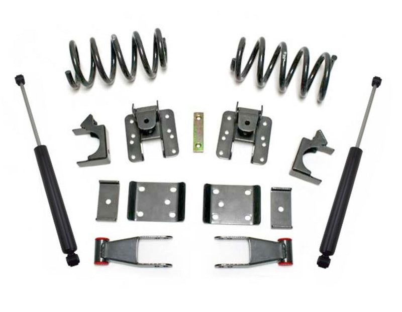 MaxTrac 07-13 GM C/K1500 2WD/4WD Extended/Crew Cab 2in/4in Lowering Coil Kit Leaf Springs & Accessories Maxtrac