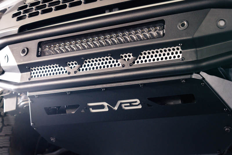 DV8 Offroad 21-22 Ford Bronco Competition Series Front Bumper Bumpers - Steel DV8 Offroad