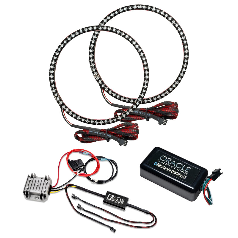 Oracle Hummer H2 03-10 Halo Kit - Dynamic ColorSHIFT Headlights ORACLE Lighting