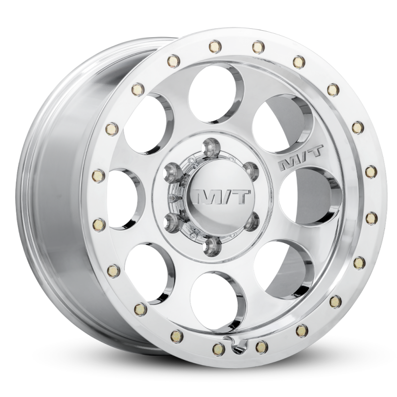 Mickey Thompson Classic Pro Polished Wheel - 18X9 8X170 BP 5in BS 0 Offset 125.2mm Bore Wheels - Cast Mickey Thompson