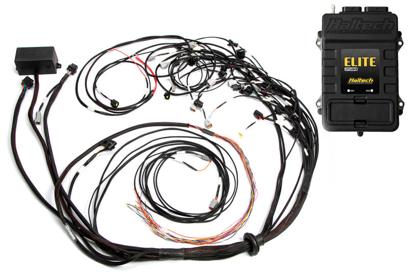 Haltech Elite 2500 Terminated Harness ECU Kit w/ EV1 Injector Programmers & Tuners Haltech