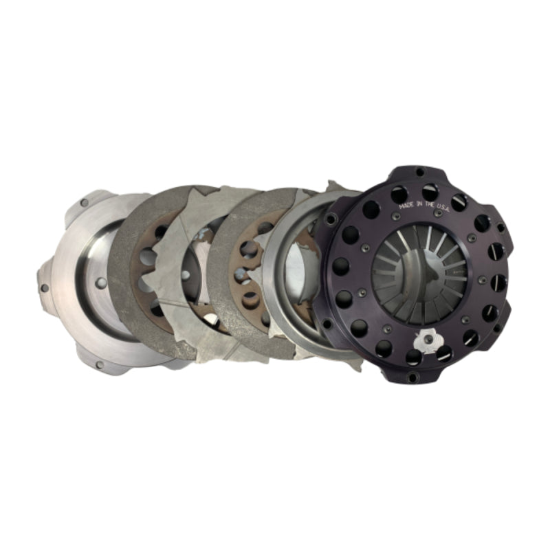 McLeod Mini Mag 7.25 Twin Disc 97-13 GM LS-X 6 Bolt Crank w/Aluminum Flywheel(168T 1-1/8 x 26) Clutch Kits - Multi McLeod Racing