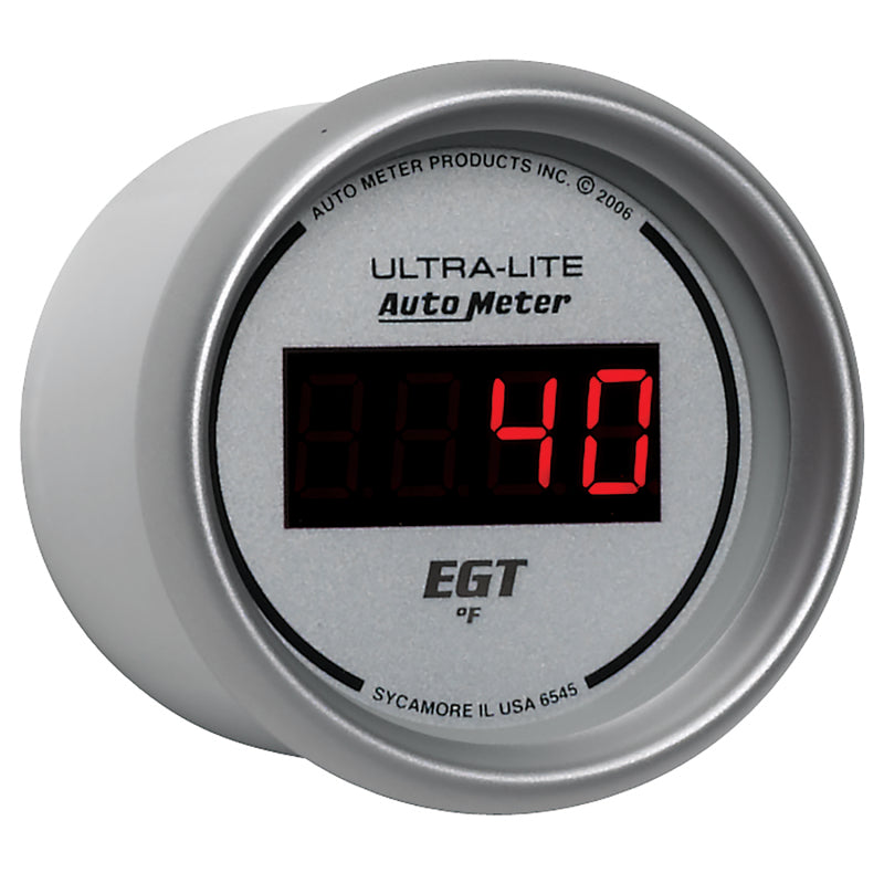 Autometer Ultra-Lite 52MM 0-2000 Degree Digital Pyrometer Gauges AutoMeter