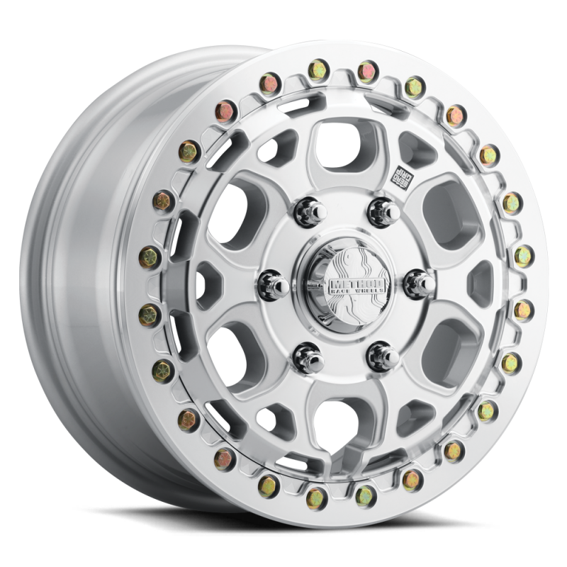 Method MR416 Beadlock 15x7 / 5x4.5 / 55mm Offset / 68.00mm Bore - Machined Clear Coat Wheel Wheels - Cast Method Wheels