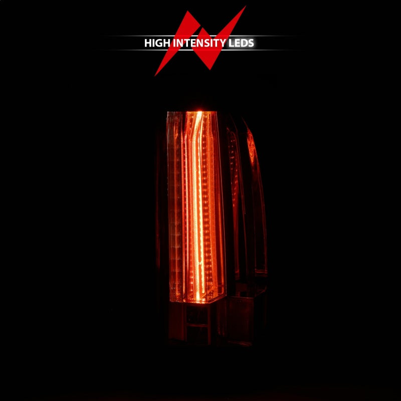 ANZO 2015-2017 Chevrolet Suburban/Tahoe LED Taillights Chrome Tail Lights ANZO