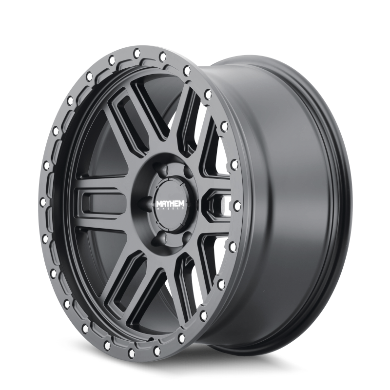 Mayhem 8304 Delta 17x9 / 6x139.7 BP / 0mm Offset / 106mm Hub Matte Black Wheel Wheels - Cast Mayhem