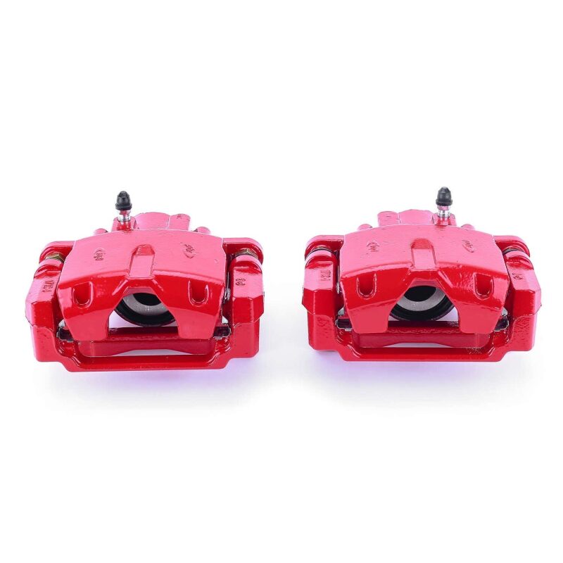 Power Stop 04-09 Cadillac SRX Rear Red Calipers w/Brackets - Pair Brake Calipers - Perf PowerStop
