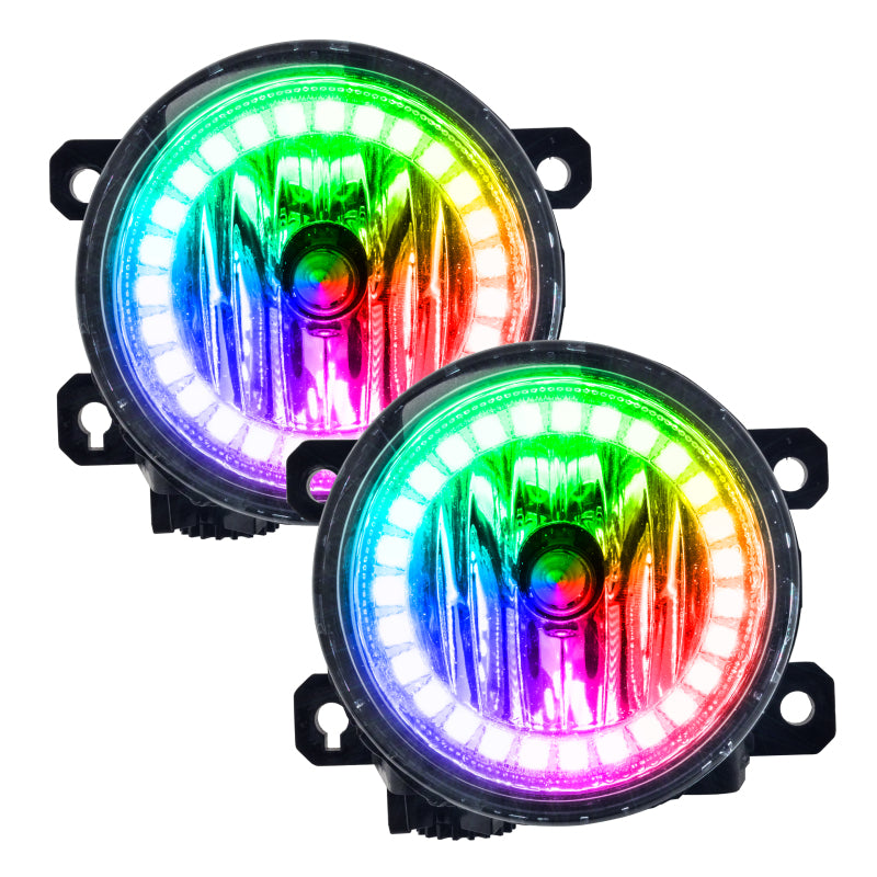 Oracle Honda CRZ 10-16 LED Fog Light Halo Kit - ColorSHIFT Fog Lights ORACLE Lighting