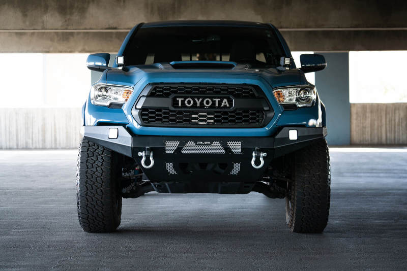 DV8 Offroad 16-23 Toyota Tacoma MTO Series Front Bumper Bumpers - Steel DV8 Offroad