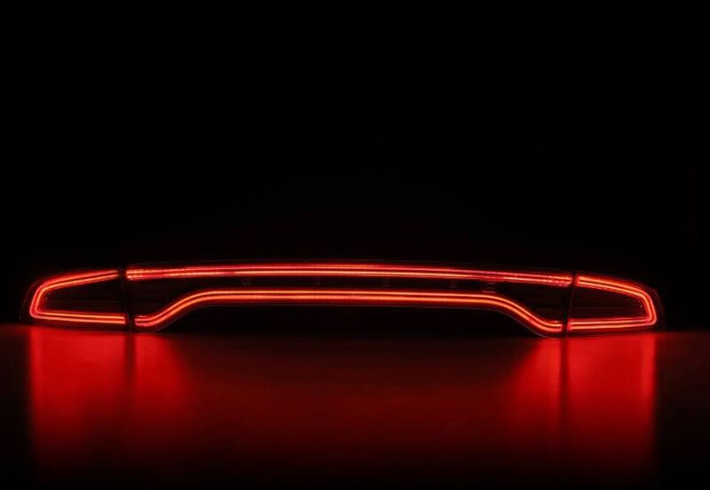 AlphaRex 15-23 Dodge Charger Nova-Series LED Tail Lights - Black Tail Lights AlphaRex