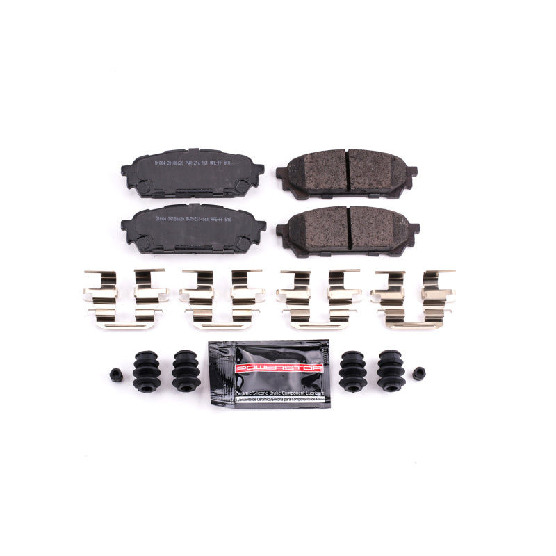 Power Stop 05-06 Saab 9-2X Rear Z23 Evolution Sport Brake Pads w/Hardware Brake Pads - Performance PowerStop