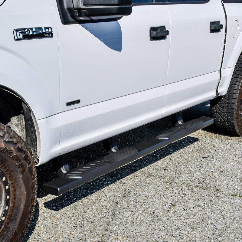 Westin Ram 15-21 Ford F-150 / 17-21 Ford F-250 & F350 Crew Cab R5 XD Nerf Step Bars - Black Nerf Bars Westin