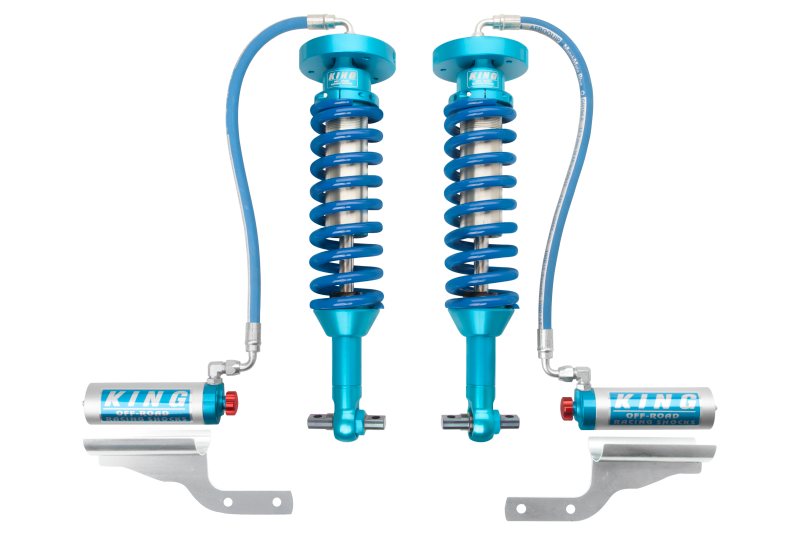 King Shocks 2015+ Ford F150 2WD Front 2.5 Dia Remote Reservoir Coilover w/Adjuster (Pair) Coilovers King Shocks