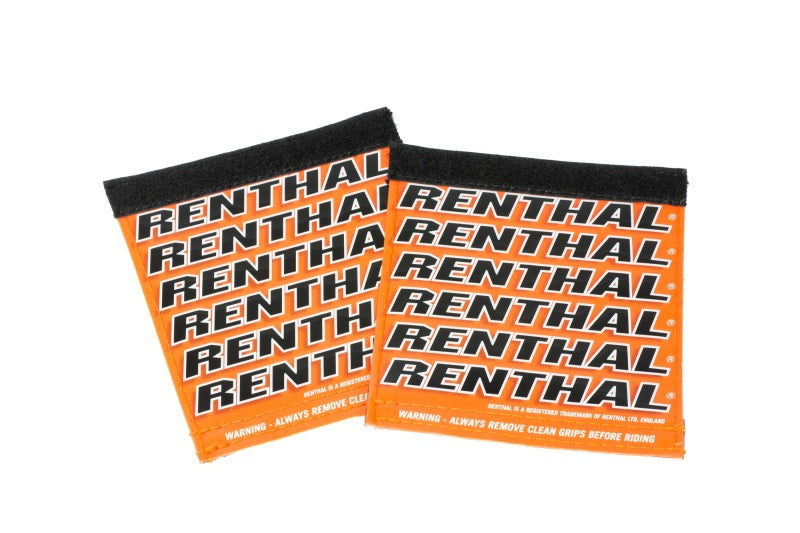Renthal Team Clean Grip - Orange/White/Black Grips Renthal