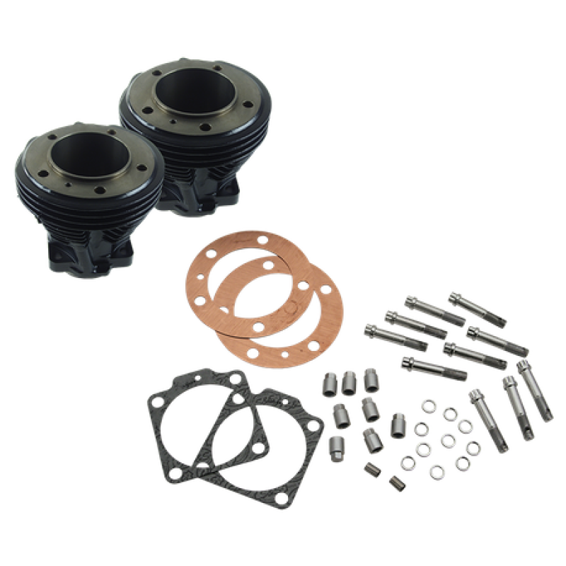 S&S Cycle 66-84 BT 3-1/2in Bore 5.330in Cylinder Set Piston Sets - Powersports S&S Cycle