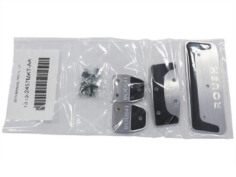 Roush 2015-2023 Ford Mustang 4-Piece Performance Pedal Kit Pedal Covers Roush