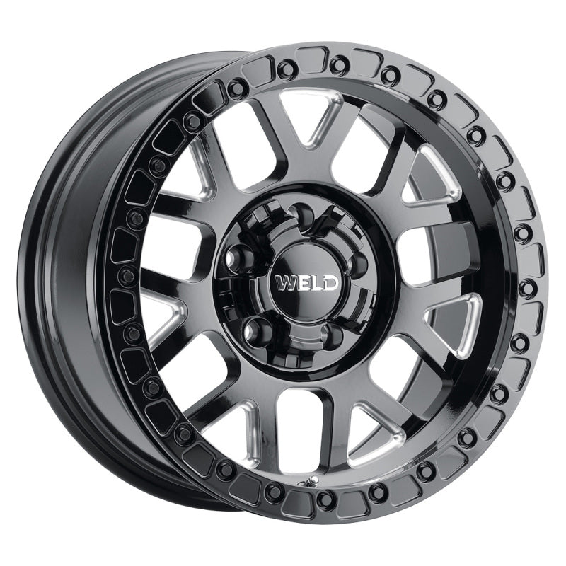 Weld Off-Road W902 17X9.0 Cinch Beadlock 6X135 6X139.7 ET-12 BS4.50 Gloss Black MIL 106.1 Wheels - Cast Weld