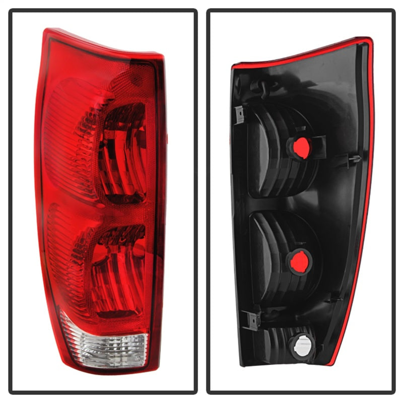xTune Chevy Avalanche 02-06 Driver Side Tail Lights - OEM Left ALT-JH-CAVA02-OE-L Tail Lights SPYDER