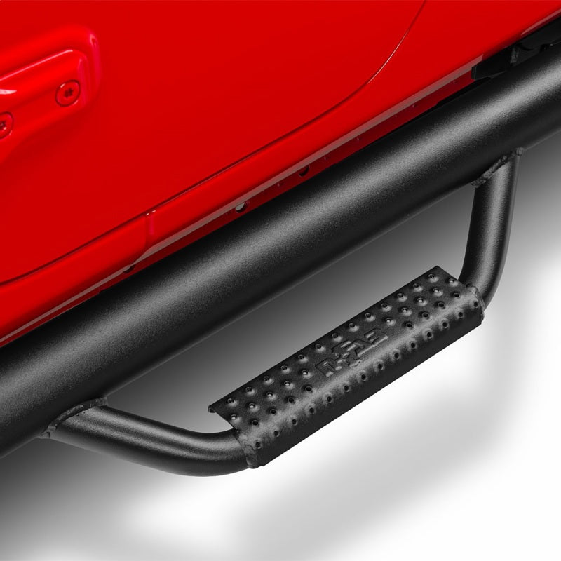 Rugged Ridge Spartan Nerf Bar Black 2020 Jeep Gladiator JT Nerf Bars Rugged Ridge