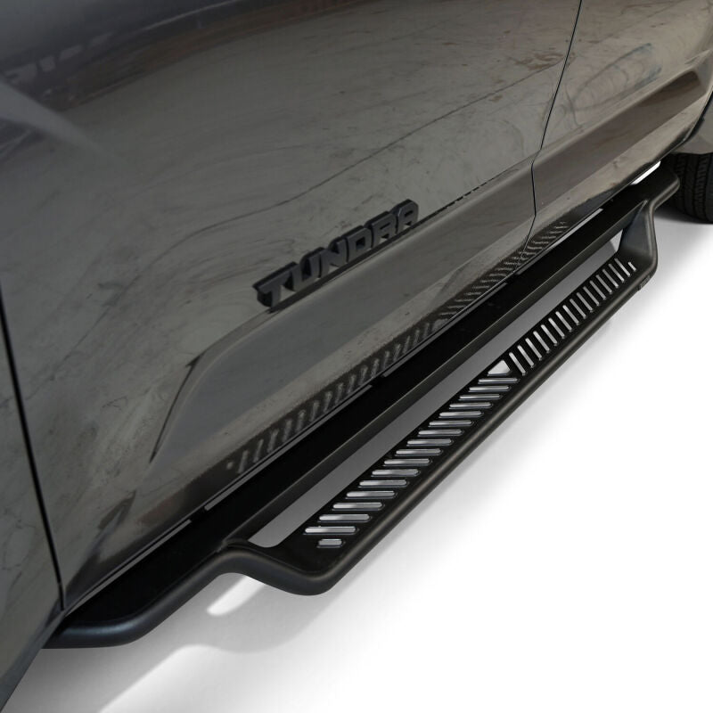 Westin 22-26 Toyota Tundra CrewMax Cab Outlaw Drop Running Boards - Textured Black Running Boards Westin