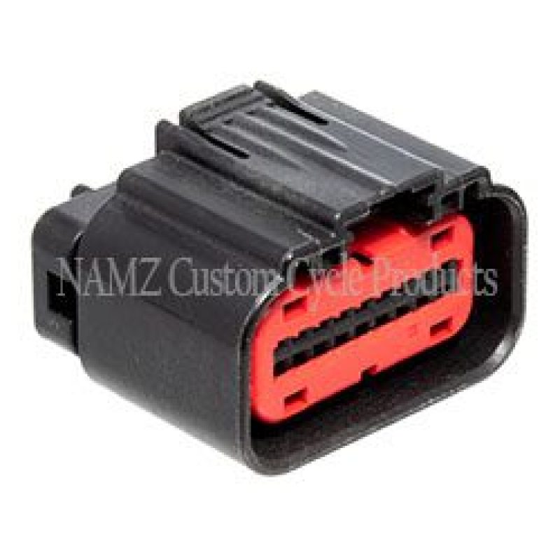 NAMZ 12-20 V-Twin FX Models AMP 18-Position Female Connector Kit w/Terminals (HD 72664-12) Wiring Connectors NAMZ