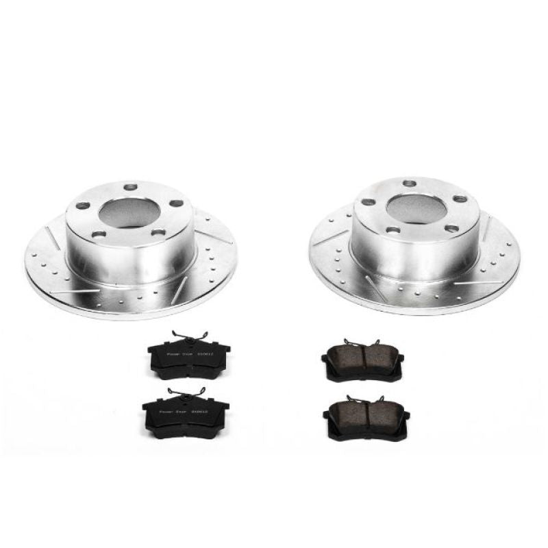 Power Stop 98-04 Audi A6 Rear Z23 Evolution Sport Brake Kit Brake Kits - Performance D&S PowerStop