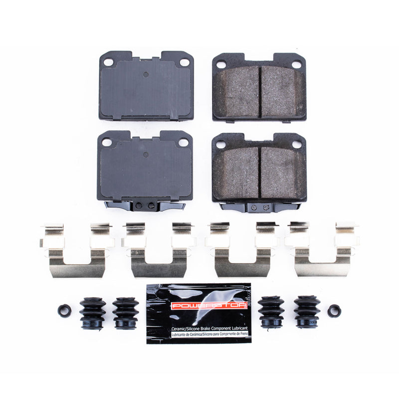 Power Stop 95-96 Dodge Stealth Rear Z23 Evolution Sport Brake Pads w/Hardware Brake Pads - Performance PowerStop