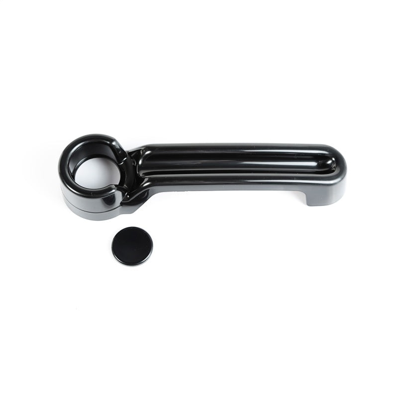 Rugged Ridge Door Handle Cover Black Paintable 07-18 Jeep Wrangler JK Doors Rugged Ridge