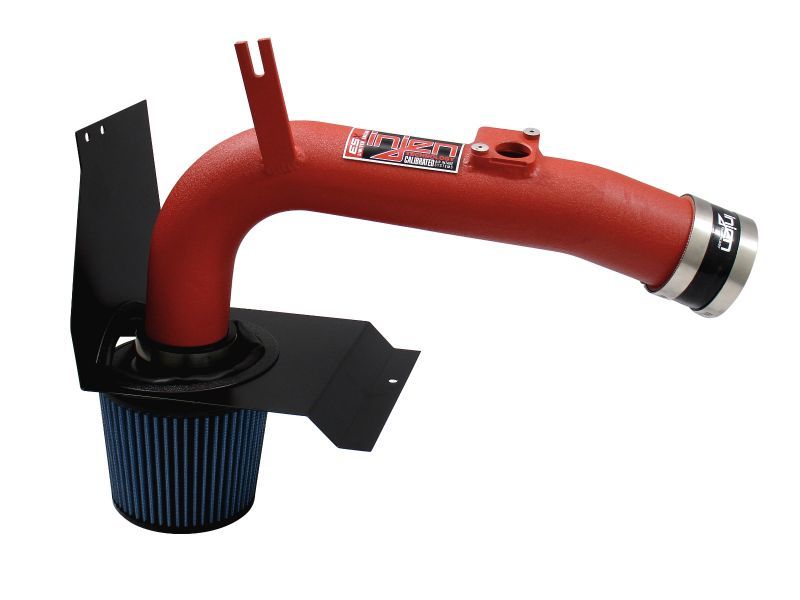 Injen 2014 Subaru Impreza WRX/STi 2.5L 4 Cyl.(Turbo) Wrinkle Red Cold Air Intake w/ Heat Shield Cold Air Intakes Injen