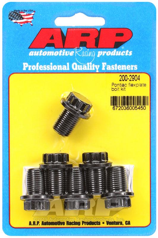 ARP Pontiac 350/455 1/2in x 20 - .675in Length Pro Series Flywheel Bolt Kit Hardware Kits - Other ARP