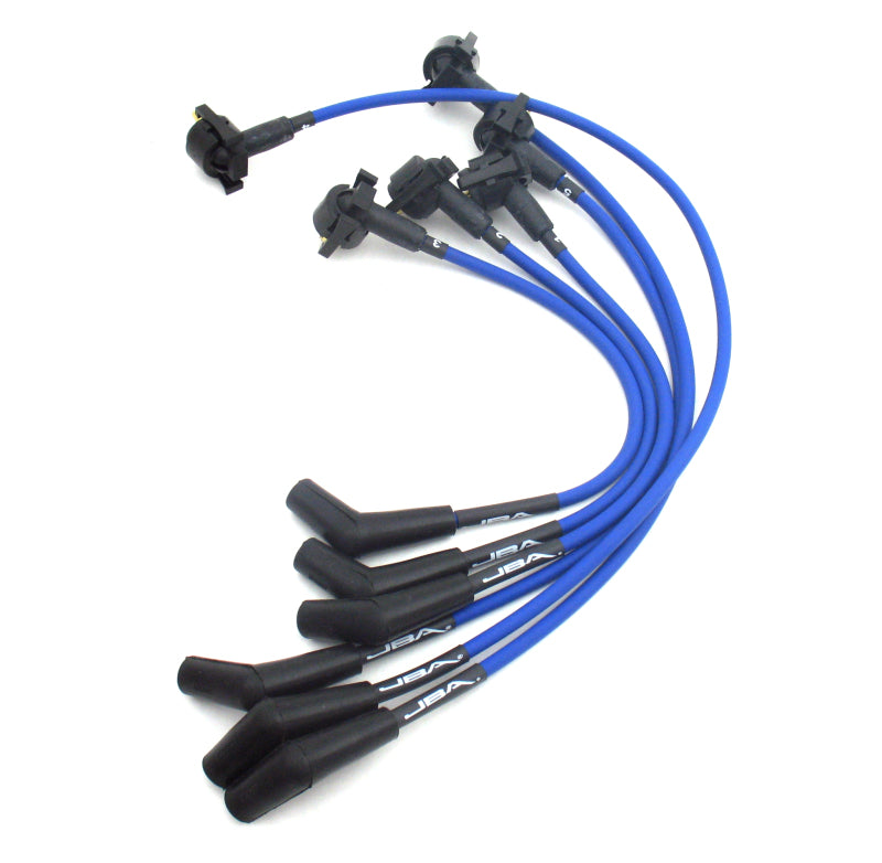 JBA 97-00 Ford Ranger/Explorer 4.0L OHV Ignition Wires - Blue Spark Plug Wire Sets JBA