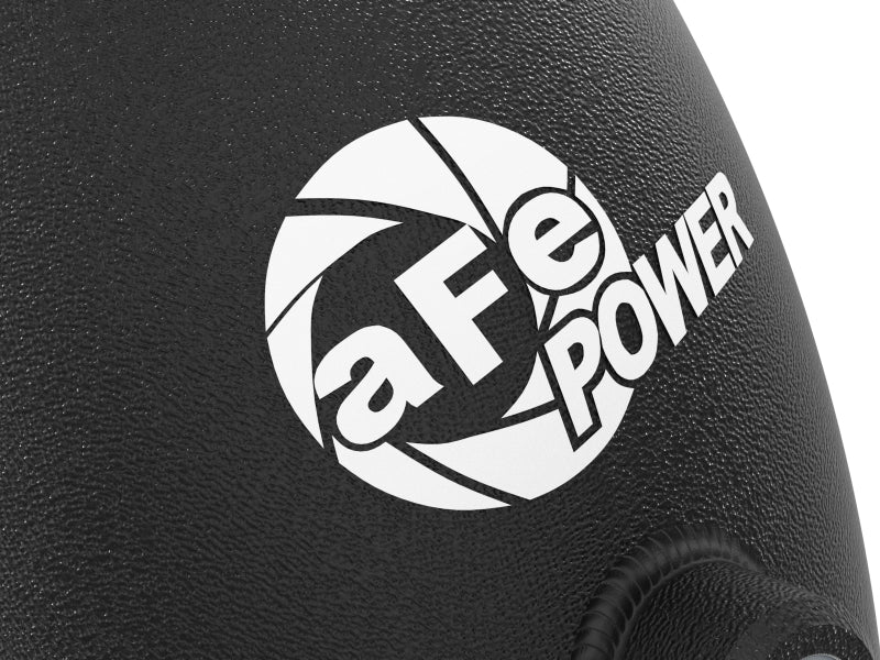 aFe 20-23 GM Diesel Trucks V8 6.6L L5P BladeRunner 3.5in Aluminum Cold Charge Pipe - Black Intercoolers aFe