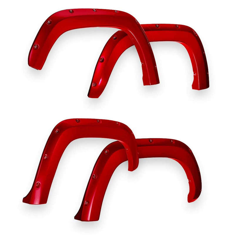 EGR 2018 Ford F150 Bolt-On Look Color Match Fender Flares - Set - Race Red Fender Flares EGR