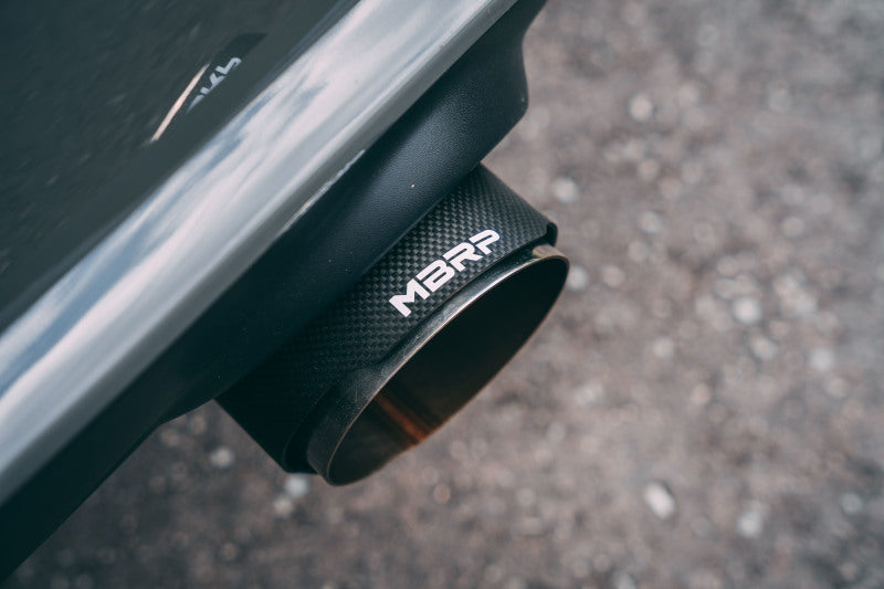 MBRP 18-23 Dodge Durango SRT 6.4L Armor Pro T304 SS 3in Cat Back Exhaust Dual Rear Exit w/ CF Tips Catback MBRP