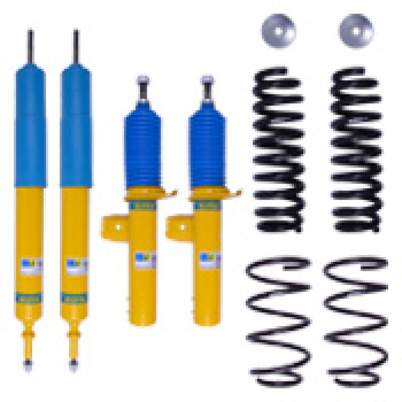 Bilstein B12 2006 BMW 330xi Base Sedan Front and Rear Suspension Kit Shock & Spring Kits Bilstein
