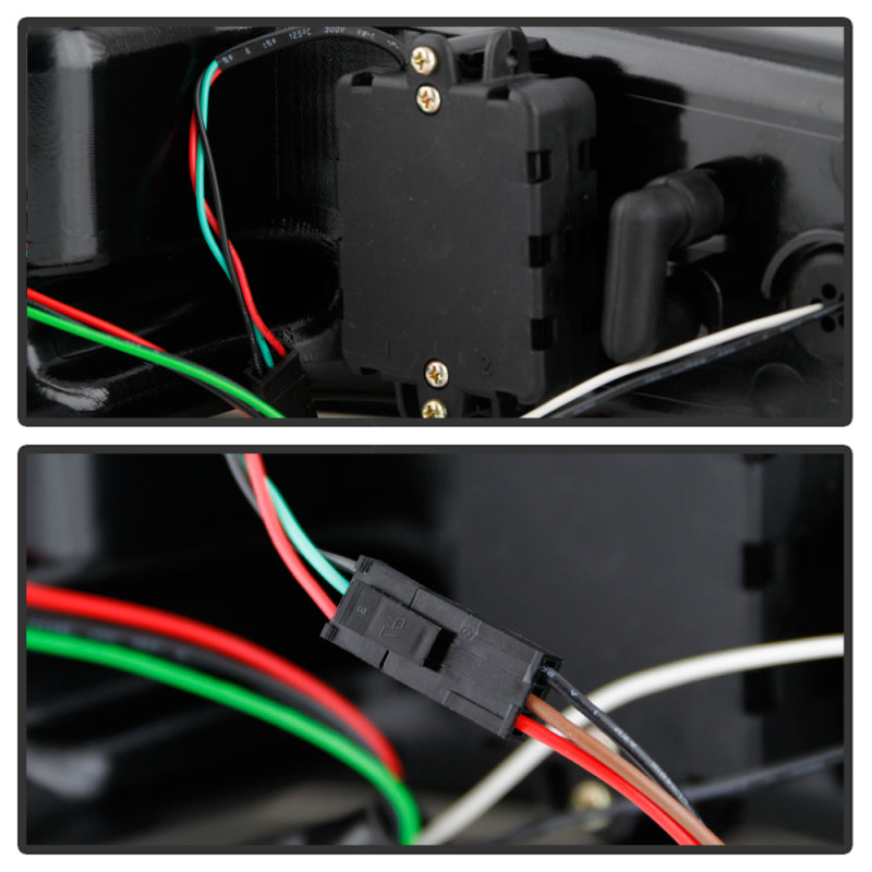 Spyder Chevy Camaro 16-18 (Do Not Fit Halogen Model) LED Tail Lights Black ALT-YD-CCAM16LED-SEQ-BK Tail Lights SPYDER