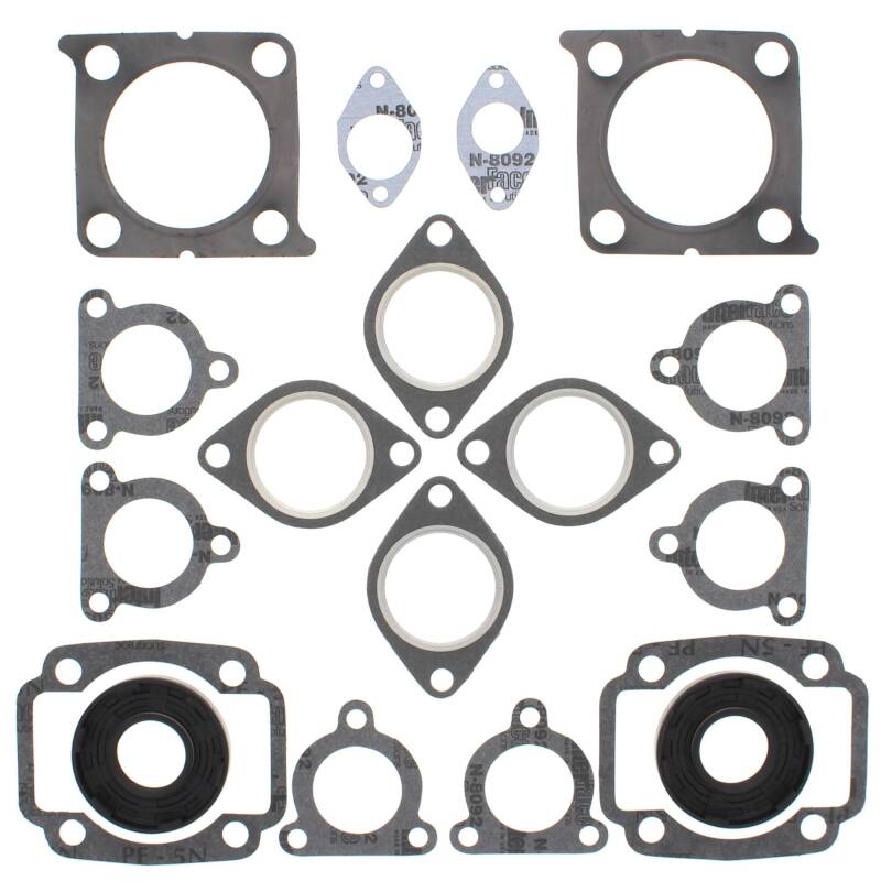 Vertex Gaskets 01-02 Arctic Cat Z 440 ES Complete Gasket Kit w/ Oil Seals Engine Hardware Vertex Pistons