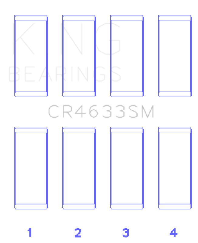 King Engine Bearings 2008 Mini Cooper N14 Turbo Rod Bearing Set - Size STD Bearings King Engine Bearings