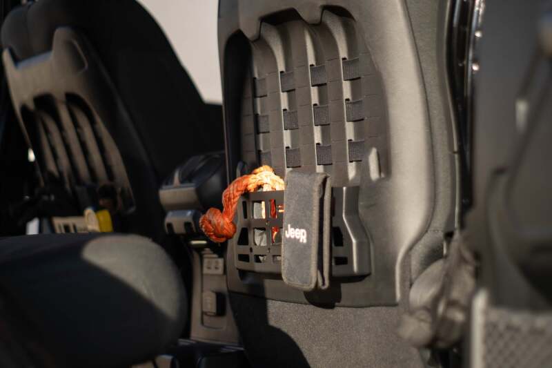 DV8 Offroad 2018-2025 Jeep Wrangler JL JLU Gladiator JT DV8 Offroad Seat Back Molle Pockets Exterior Trim DV8 Offroad