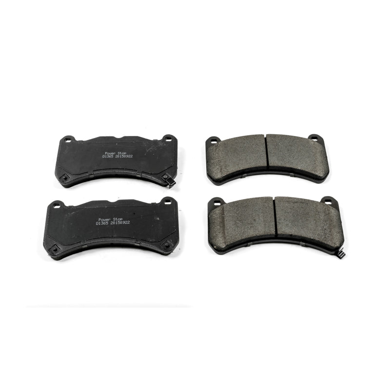 Power Stop 13-14 Ford Mustang Front Z16 Evolution Ceramic Brake Pads Brake Pads - OE PowerStop