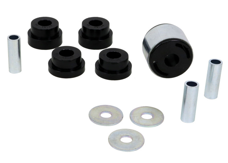 Whiteline 08-15 Mitsubishi Lancer Evo Rear Differential Mount Bushing Kit Differential Bushings Whiteline
