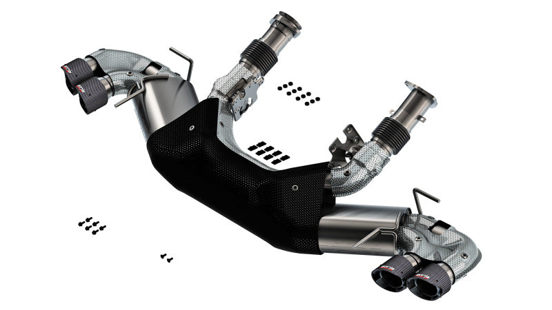 Borla 20-24 Chevy Corvette 6.2L V8 AT w/o NPP 3in S-Type Catback Exhaust - Carbon Fiber Tips Catback Borla